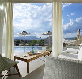 Selection of 3 & 4 bedroom villas with pool near Chania, sleeps 6-8